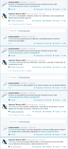 diálogo en twitter